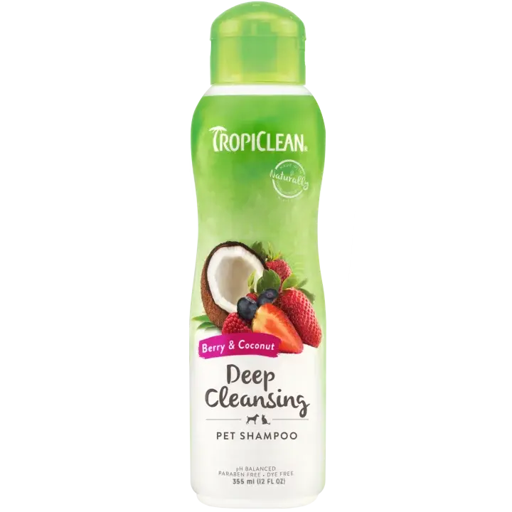 TROPICLEAN SZAMPON BERRY COCONUT PIES, KOT 355ML